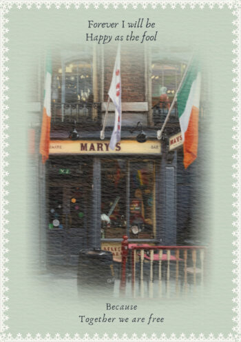 Mary's Pub Amble Card