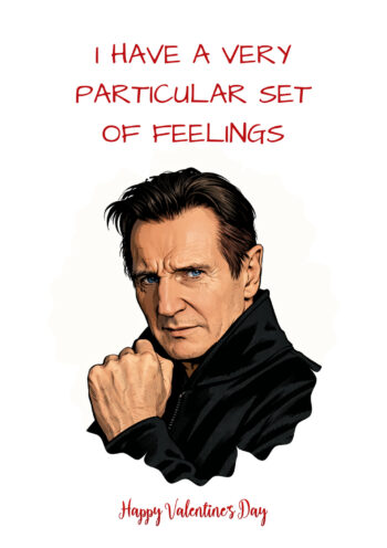Particular Set Of Feelings - Valentines Card