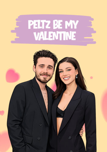 Pletz Be My Valentine - Funny Valentine's Card