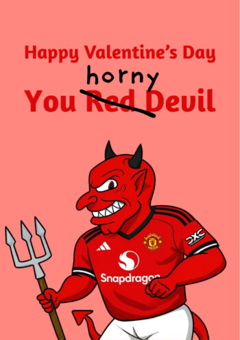 Red Devil - Valentine's Card