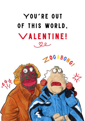 Zig and Zag Valentine's Card