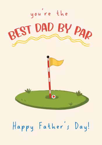 Best Dad By Par