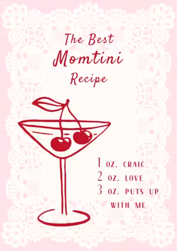 Momtini Recipe Card