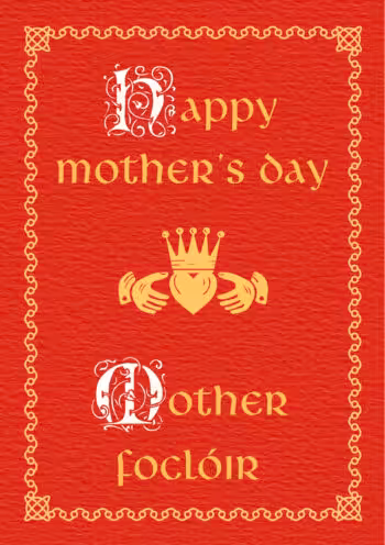 Mother Foclóir Card