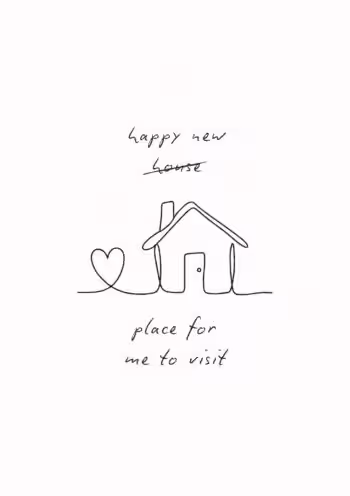 New Place To Visit Card