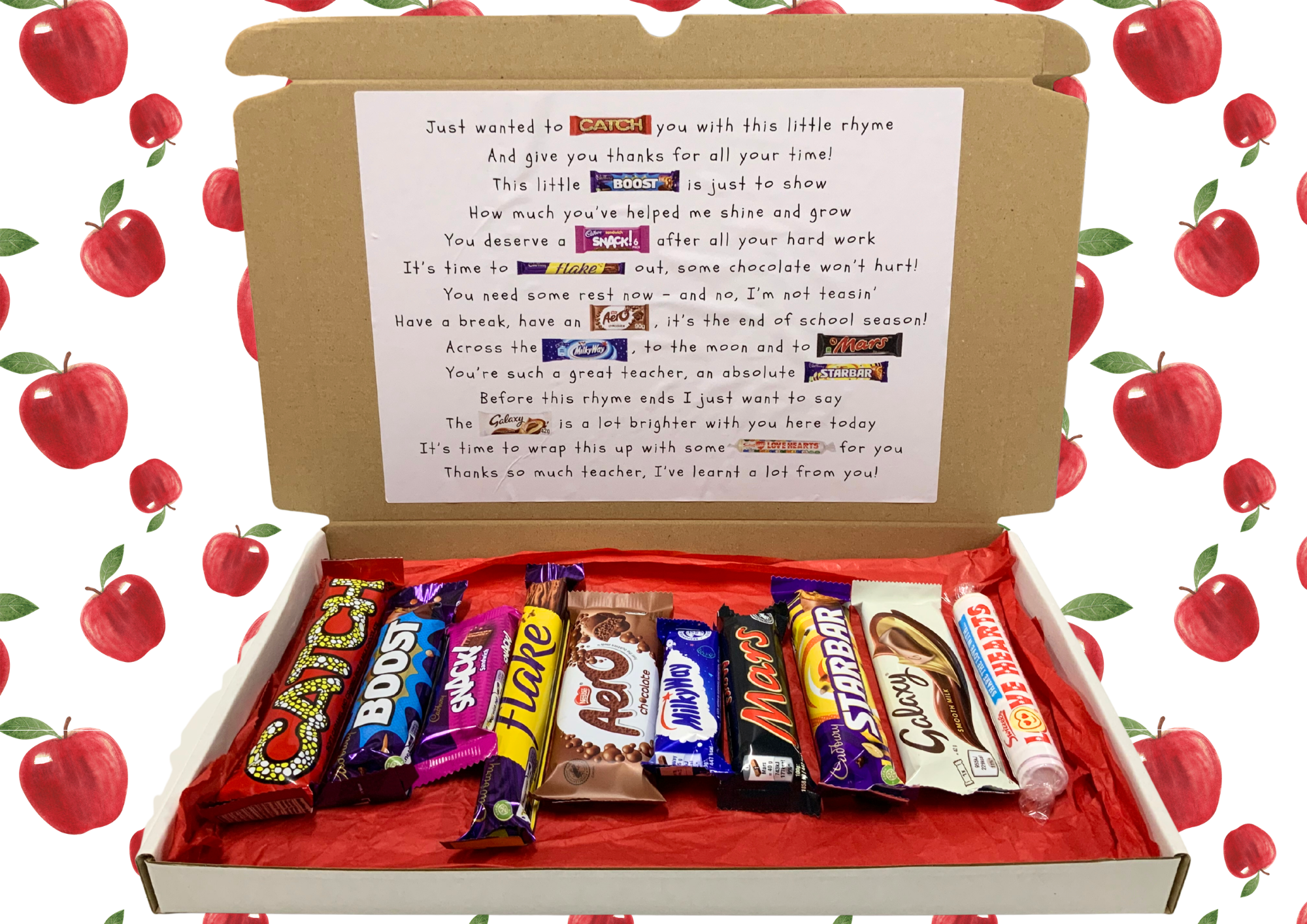 Thank You Teacher! Chocolate Box